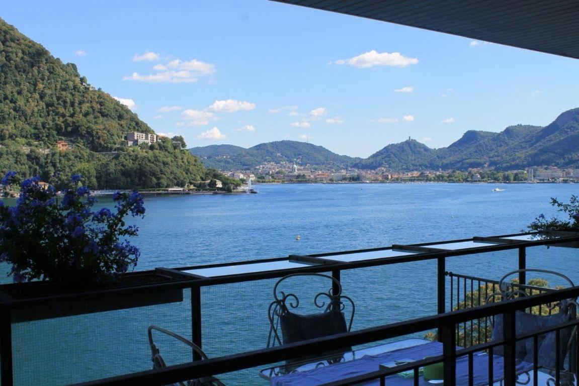 Lakeviewcabin - King Room With Balcony Como Exteriör bild